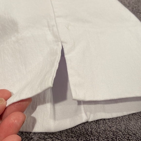 Renuar White slip on pants - Picture 5 of 6